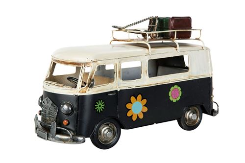 Hippie buss flower power